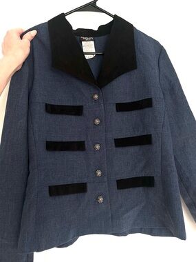 Vintage Helene Blake Chambray Blouse